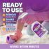 Stain and Odor Remover, 16 oz Ready to Use Spray, Lavender Scented Pet Odor Eliminator for Carpet and Furniture