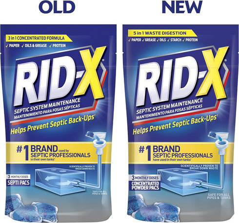 Rid-X Septic Tank System Treatment, 3.2 Ounce