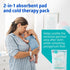 Packs (24 Count) 4.5" 14.25" Medline Perineal Cold for Postpartum Care Each Absorbent Pad is x Perfect for your After