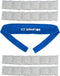 Ice Wraptor Bandana + 4 Inserts - Portable Ice Therapy for Pain Relief, Adjustable Fit, Lightweight