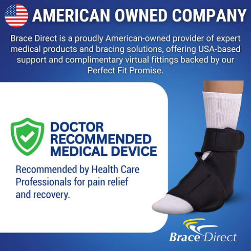 Pack 10, 11) Ankle and Foot Reusable Gel Ice Wrap for Achilles Tendonitis, Plantar Fasciitis, Sprains, Swelling, Post