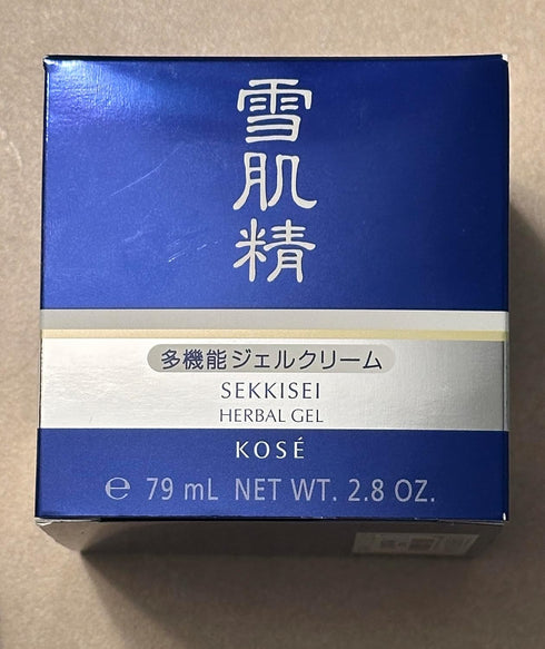 SEKKISEI Herbal Gel - Multi-Purpose 6 in 1 Hydrating Gel Moisturizer & Mask, 2.8 Ounce