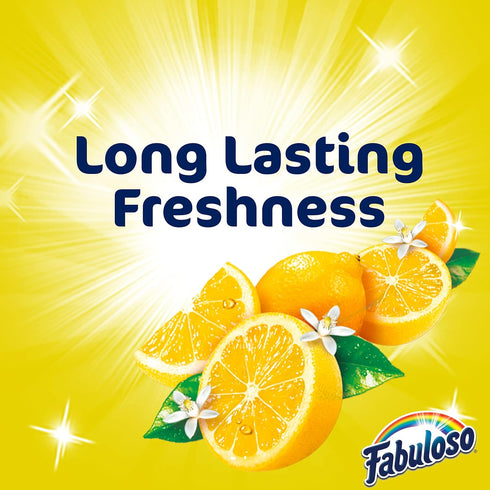 Fabuloso Multi-Purpose Cleaner, 2X Concentrated Formula, Refreshing Lemon Scent, 56 oz