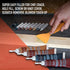 Set 34, Furniture Repair Kit of Wood Scratch Repair Markers, Wax Crayons and Wood Filler with Brushes and Sharpener