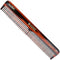 Kent 5T Double Tooth Hair Dressing Comb, Fine and Wide Tooth for Men, Women, Kids