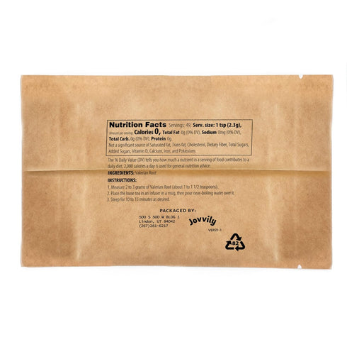 Valerian Root - 4 oz - Cut & Sifted - Herbal Tea - No Fillers Or Additives