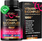 Vitamin B Complex for Men & Women, 60 Vegan Capsules - 11-in-1 B-Complex with Vitamin C, Choline, Inositol for Energy,