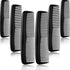 Leinuosen 12 Pieces Hair Combs Set, Pocket Plastic Fine Tooth Dressing Comb for Women and Men, Peines Para Cabello