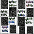 TailaiMei 9 Sheets Halloween Nail Stickers | Glow in The Dark Fluorescent Design Nail Decals for DIY Manicure