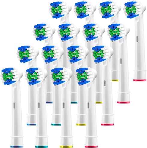 Replacement Brush Heads Compatible with Oral B Electric Toothbrush Replacement Heads Precision