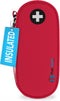 PracMedic Bags EpiPen Carry Case - Insulated Compact Case holds 2 Epipens or Auvi-Q, Inhaler, Antihistamine Meds for