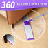 24" Microfiber Mops for Floor Cleaning, Dry and Wet Mop for Hardwood, Laminate, Tile, Vinyl Floors with 4 Washable Pads