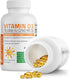 Bronson Vitamin D3 10,000 IU (250 mcg) High Potency for Immune System, Strong Bones, 180 Softgels