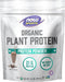 NOW Foods Sports Organic Plant Protein | Chocolate Flavor Vegan Powder, 1 lb.