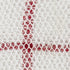 DII Windowpane Dishrag Set, Scrubber Dishcloths Collection, 12x12, White/Red Stripe, 6 Piece