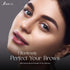 SORMÉ Smudge Proof Long Lasting Eyebrow Powder for Women - Soft Smoke, Brush & 3 Shaping Stencils