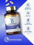 Carlyle Vitamin B Complex Plus Vitamin C, 250 Caplets - Vegetarian, Non-GMO and Gluten Free Supplement