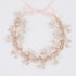Rose Gold Crystal Bridal Headbands, Wedding Headpieces, Leaves Design Hair Accessories for Brides and Bridesmaids