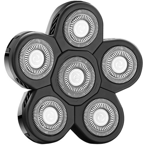 Universal 6 Blades Replacement Heads - 5 Blades Head Shaver Replacement Blades for Mainstream Shaver Brands