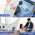 UV Toothbrush Covers Case and Holder with Light,Toothbrush Covers with Holder, Rechargeable Portable Toothbrush Cleaner