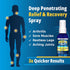 Amish Origins Deep Penetrating Pain Relief Liquid Spray - Fast-Acting Natural Relief for Muscle Aches, Joint Pain, 3.5