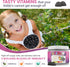 Sugar-Free Kids Elderberry Gummies with Vitamin C & Zinc - Daily Immune Support Gummies for Respiratory Health