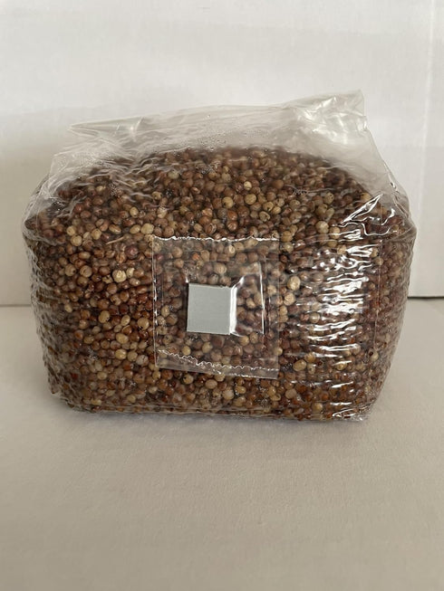 SGM LABS 3 lbs Spawn-Tek Mushroom Milo/Sorghum Grain Bag