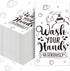 200 Pack Disposable Bathroom Paper Napkins, Decorative Hand Towels for Parties and Events