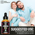 Liquid Iron Supplement for Women & Men - 2 Fl Oz - with Vitamin B12 5000mcg, Natural Grape Flavor, Blood Builder for