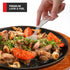 4 Count Clear Plastic Disposable Serving Spoons for Catering, Weddings, Holiday Parties, Large Plastic Utensils
