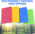 48 Pack Natural Compressed Cellulose Sponges, Durable Kitchen Dish Sponge for Cleaning & DIY