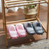 2 Pairs Microfiber Cleaning Mop Slippers for Floor Cleaning, Washable Unisex Dusting Slippers, Dirt Cleaning Tool