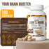 Immune 180 MERRY VITA Lions Mane Supplement Capsules Mushroom Supplement for Brain, Memory & Focus - Non GMO, Vegan