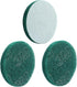 8Pcs Scrub Pads: Round Scrubber Scouring Pads for Home Kitchen House Cleaning, Green