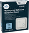 MED PRIDE Waterproof Silicone Foam Wound Dressing 6'' x 6'' (10-Count) Sterile, Adhesive Border for Healing Support