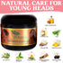 J'Organic Solutions Natural Kid's Hair Growth Stimulator, Hair Grease with Lanolin, Sweet Almond Oil, Castor Oil