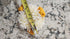 Traditional Indian Hair Accessories White Gajra with Yellow Rose Artificial Flower Jewelry for Women Party Wear