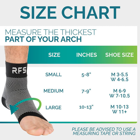 Run Forever Large/Black Open Toe Compression Socks for Women, Foot Compression Sleeve