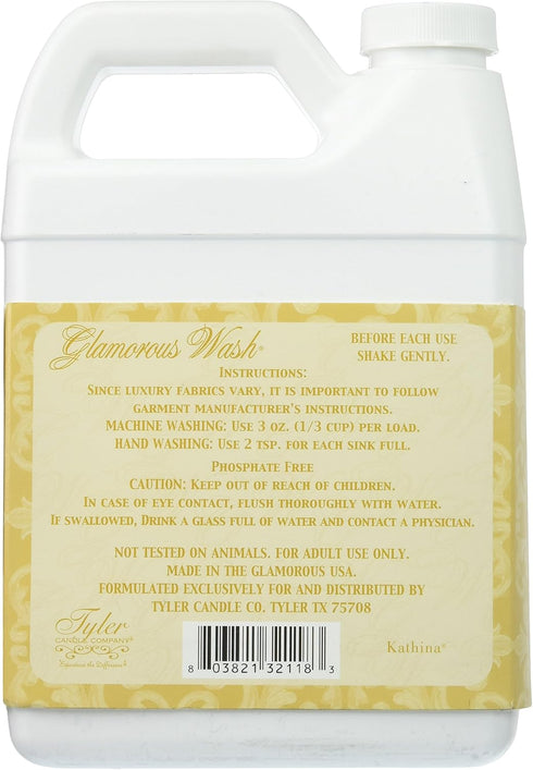 Tyler Glamour Wash Laundry Detergent 32 Oz Kathina