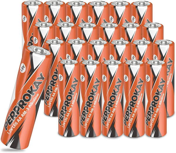AA Batteries 24 Pack 1.5V LR6 Double A Alkaline Batteries?High Capacity| Leakproof| 10 Years Shelf Life?for Household