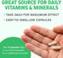Whole Food Multivitamin for Teens, Plant Based with 62 Superfoods, Vegan & Vegetarian, 60 Capsules