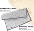 3 Pcs Upgraded Non Scratch Wire Dishcloth, Double-Sided Bamboo Charcoal Cleaning Rags for Dishes