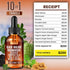 Purafina 98% (2oz) Wormwood Black Walnut Clove Cleanse Liquid Drops with SourSop, Pumpkin Seed, Pau DArco, Garlic & Oil