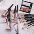 MAANGE Makeup Brushes, 18 Pcs Professional Brush Set, Premium Synthetic Face Kabuki Brush Kit for Foundation and