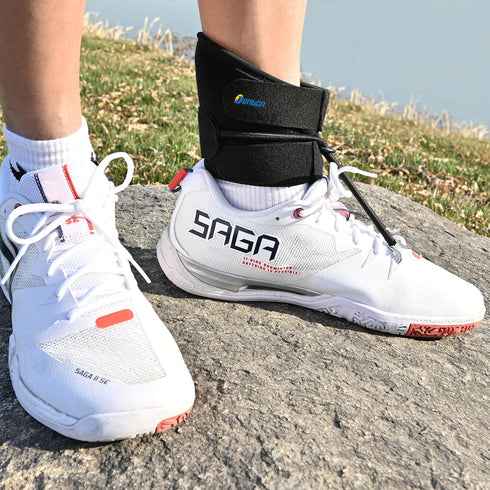 Tenbon AFO Foot Drop Brace for Walking with Shoes & Sandals, Adjustable Dorsiflexion Assist Support for Improved Gait