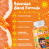 Juneno Gummies Zeolite Kids Detox - Total Body Cleanse Micronized Chewables Supplement with Chlorella - Orange Flavor