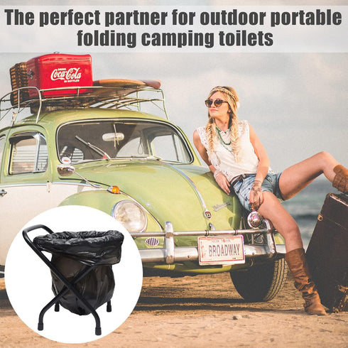 90 Pieces Portable Toilet Bags, 8 Gallon Heavy Duty Disposable Replacement Bags for Camping Boating Outdoors
