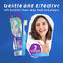 Folding Travel Toothbrush with Built-in Cover (6 Total, 3 Sets of 2), Soft Bristles, Tongue Cleaner for Travel,