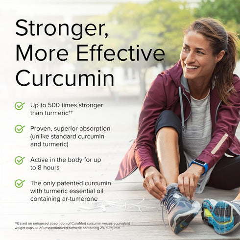 Terry Naturally CuraMed 375 mg, 90 Softgels, Superior Absorption Curcumin for Liver, Brain & Immune Health