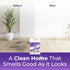 Hygea Natural Magic Finish Enzyme-Based Floor Cleaner - No Rinse, Clean Formula - Removes Grease Buildup in Tile